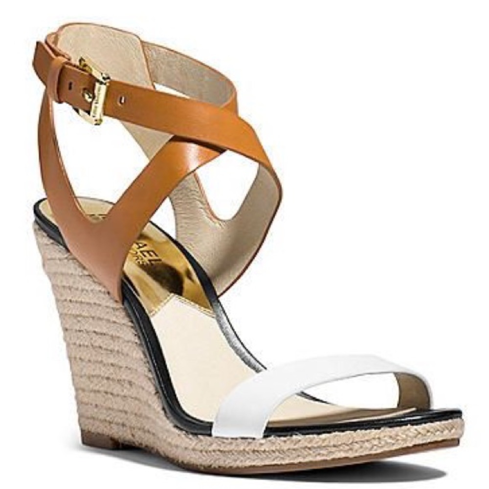 Michael Kors Kaylee Two-Tone Wedge